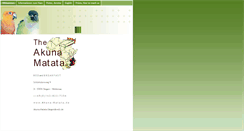 Desktop Screenshot of akuna-matata.de